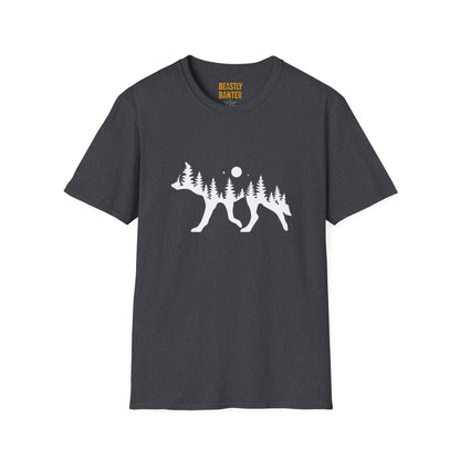 Wolf Night view T-Shirt