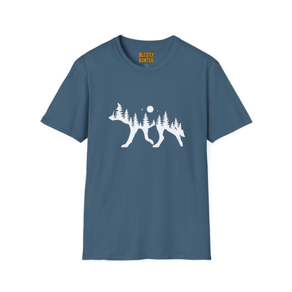 Wolf Night view T-Shirt