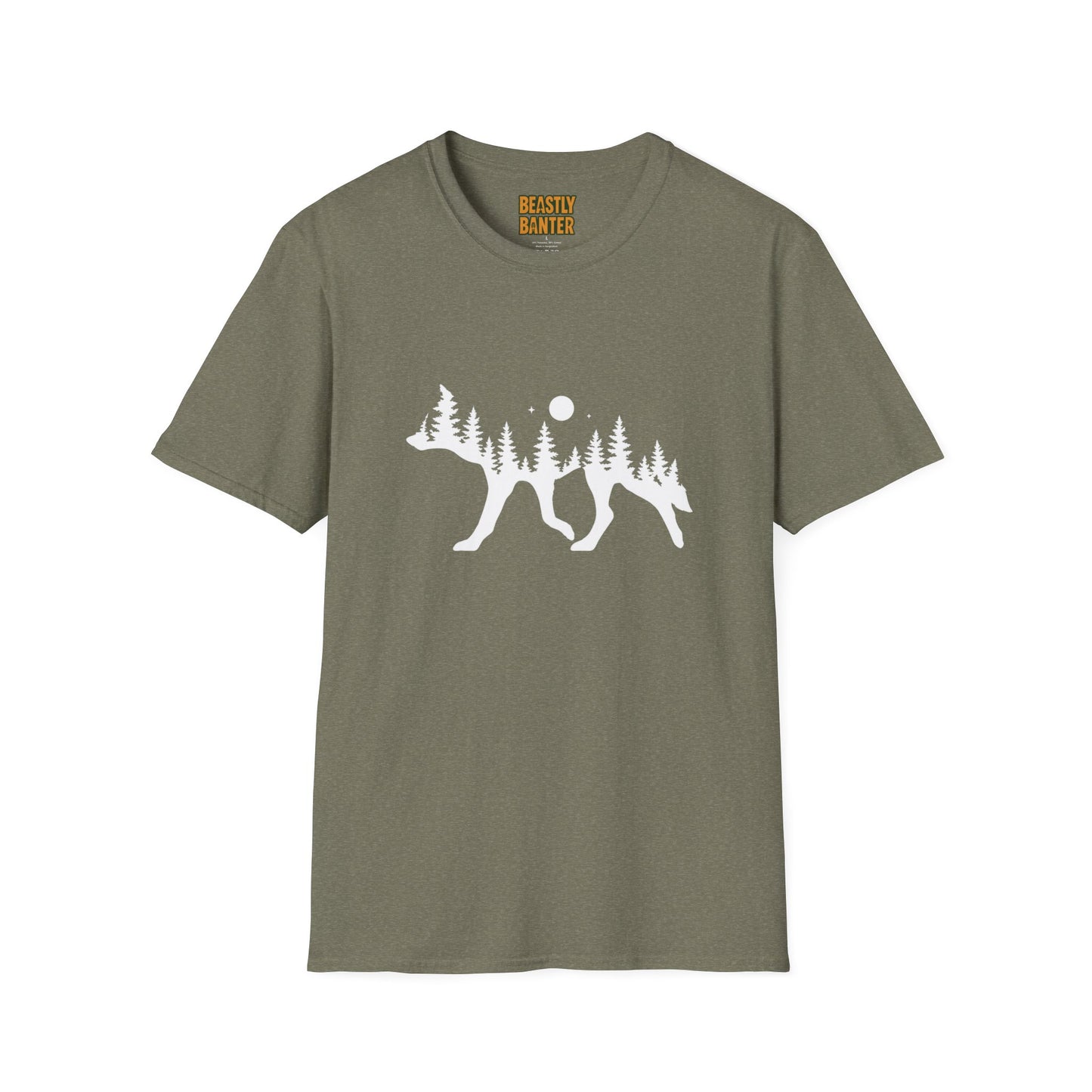 Wolf Night view T-Shirt