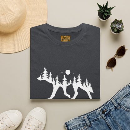 Wolf Night view T-Shirt