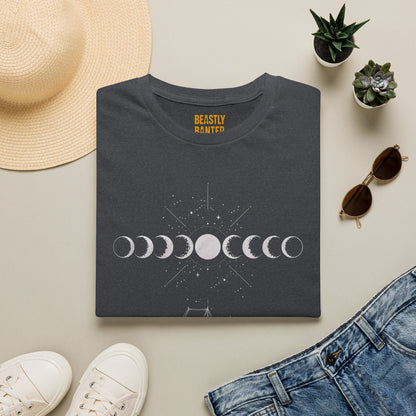 Moon Phase Camping T‑Shirt