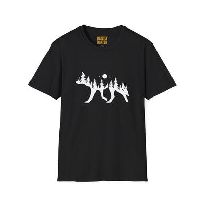 Wolf Night view T-Shirt