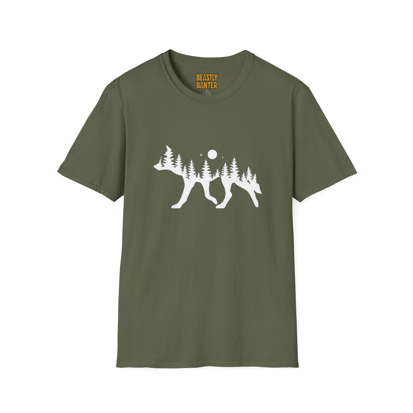 Wolf Night view T-Shirt