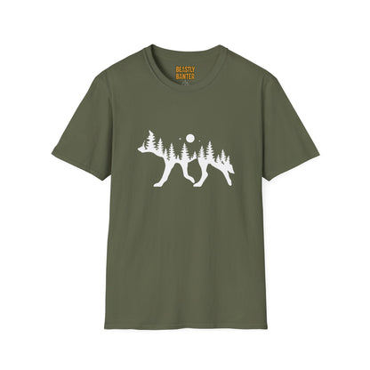 Wolf Night view T-Shirt
