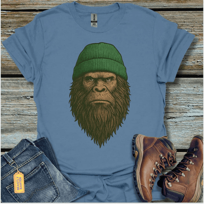 The Legend in Green Bigfoot T-Shirt - Beastly Banter
