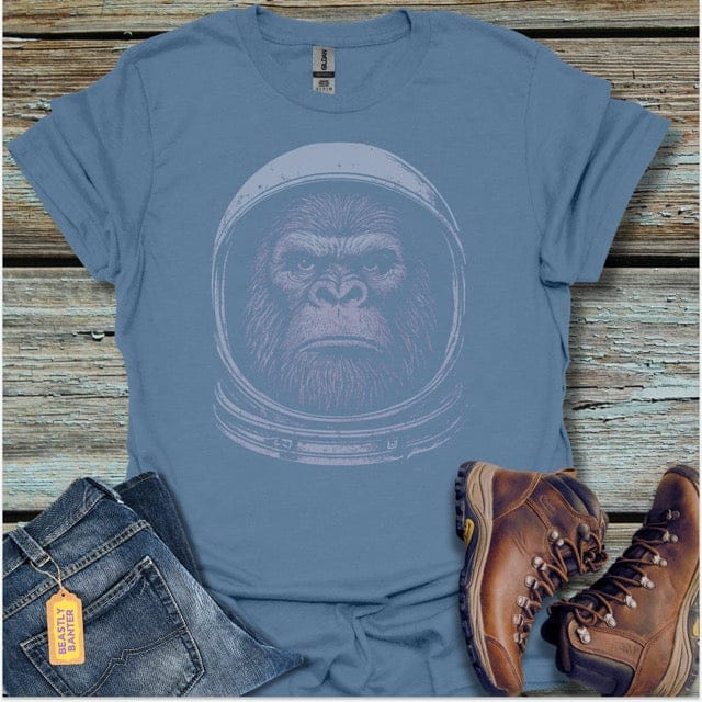 Bigfoot in Space T-Shirt - Beastly Banter