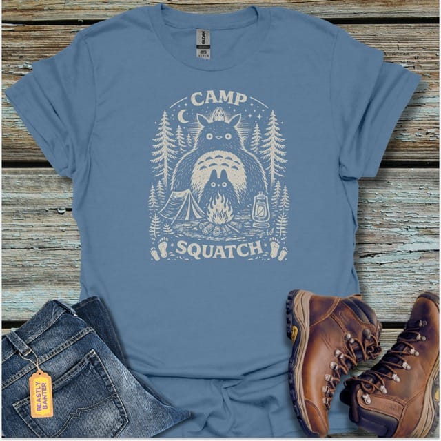 Camp Squatch T-Shirt - Beastly Banter