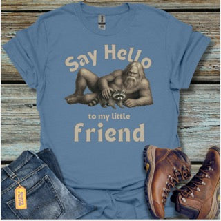 Say Hello Bigfoot T-Shirt