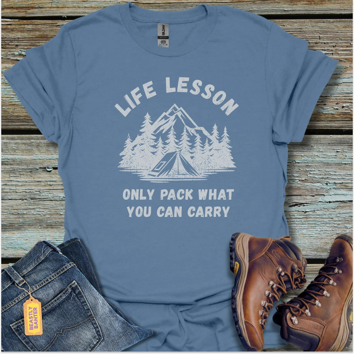 Pack for Camping T-Shirt - Beastly Banter