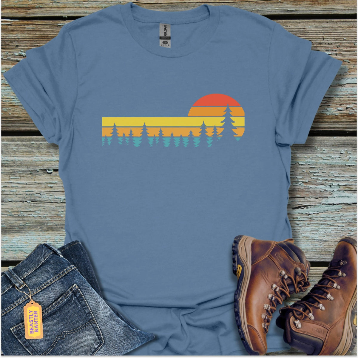 Forest Sunset T-Shirt - Beastly Banter