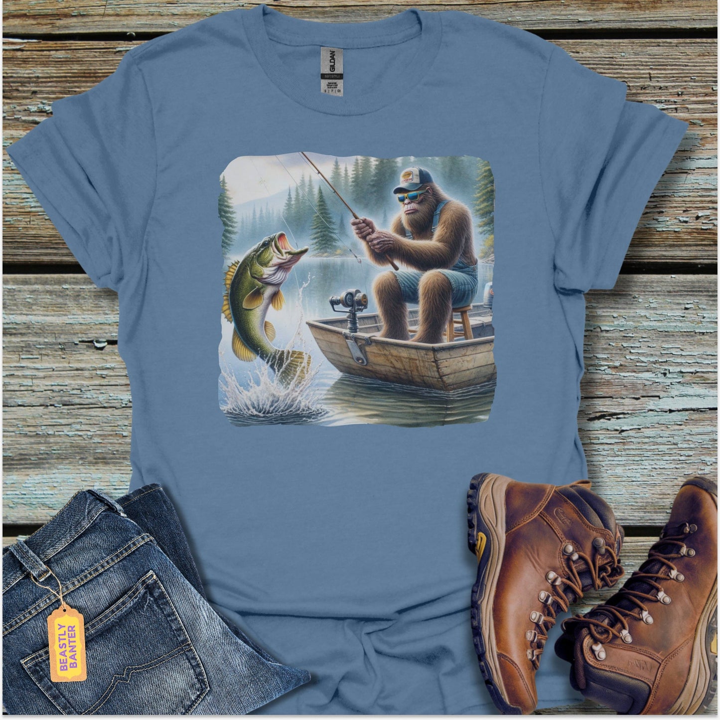 Lake Legend Bigfoot T-Shirt - Beastly Banter