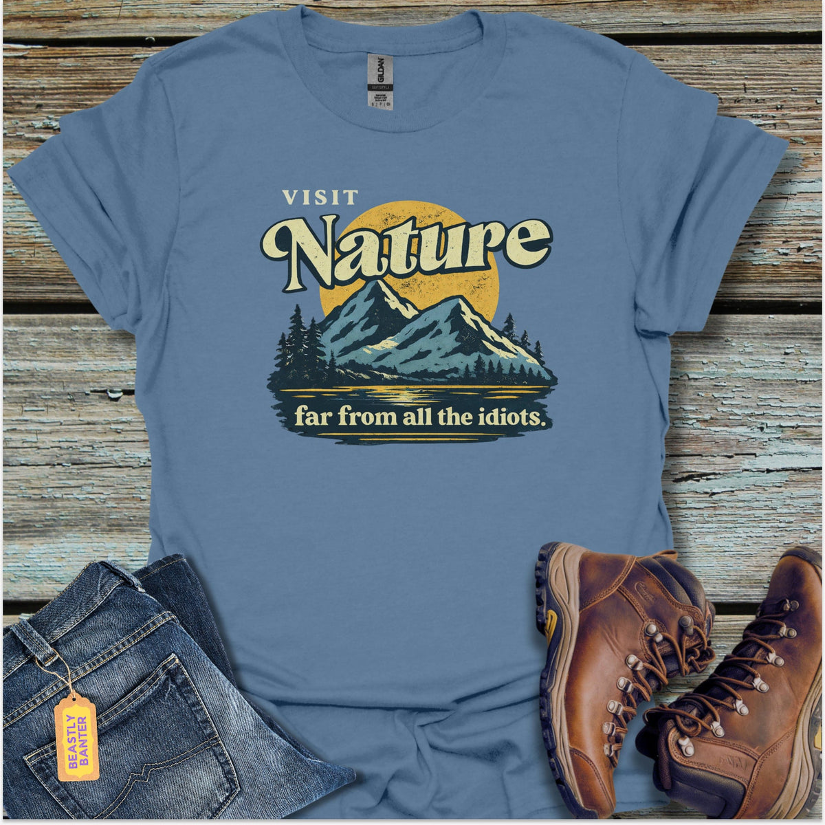 Visit Nature T-Shirt - Beastly Banter