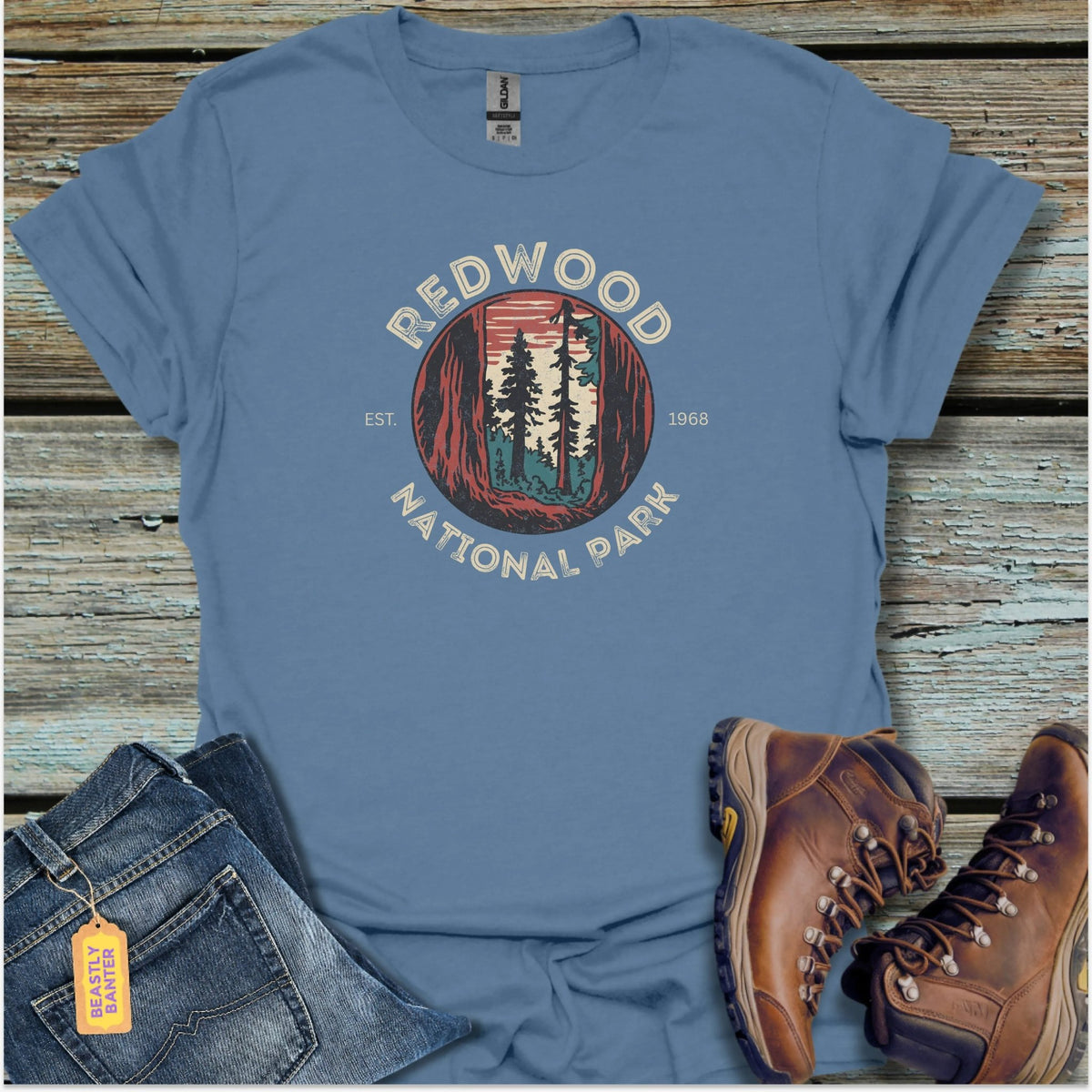 Redwood National Park T-Shirt - Beastly Banter
