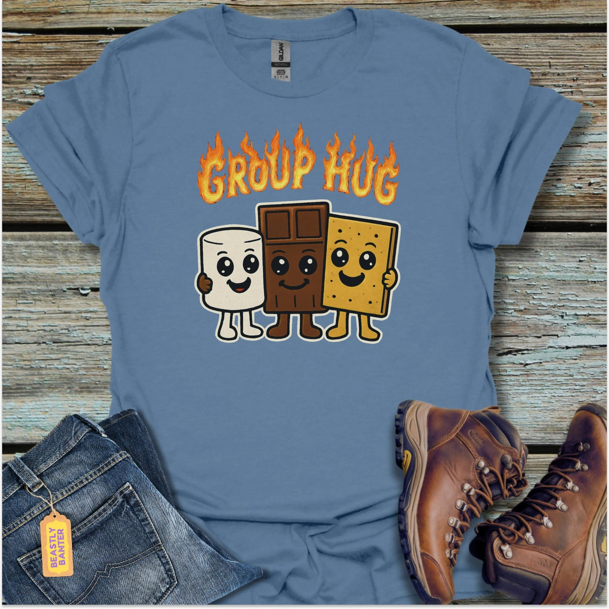 Group Hug S’mores T-Shirt - Beastly Banter