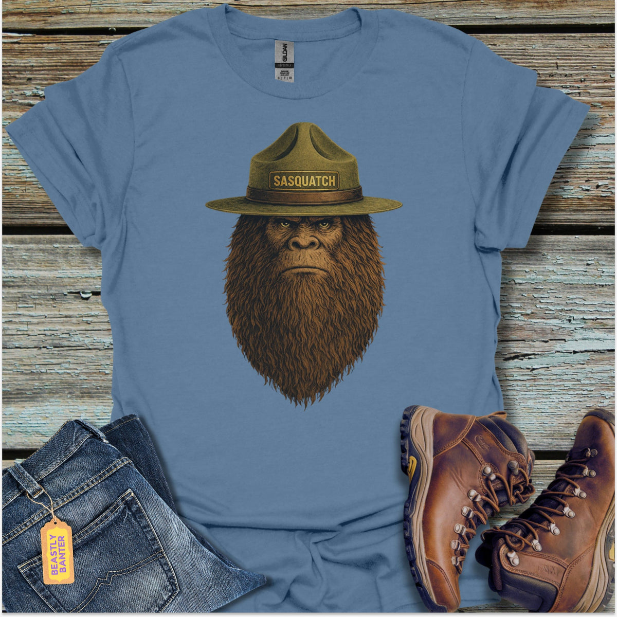 Sasquatch Ranger T-Shirt - Beastly Banter