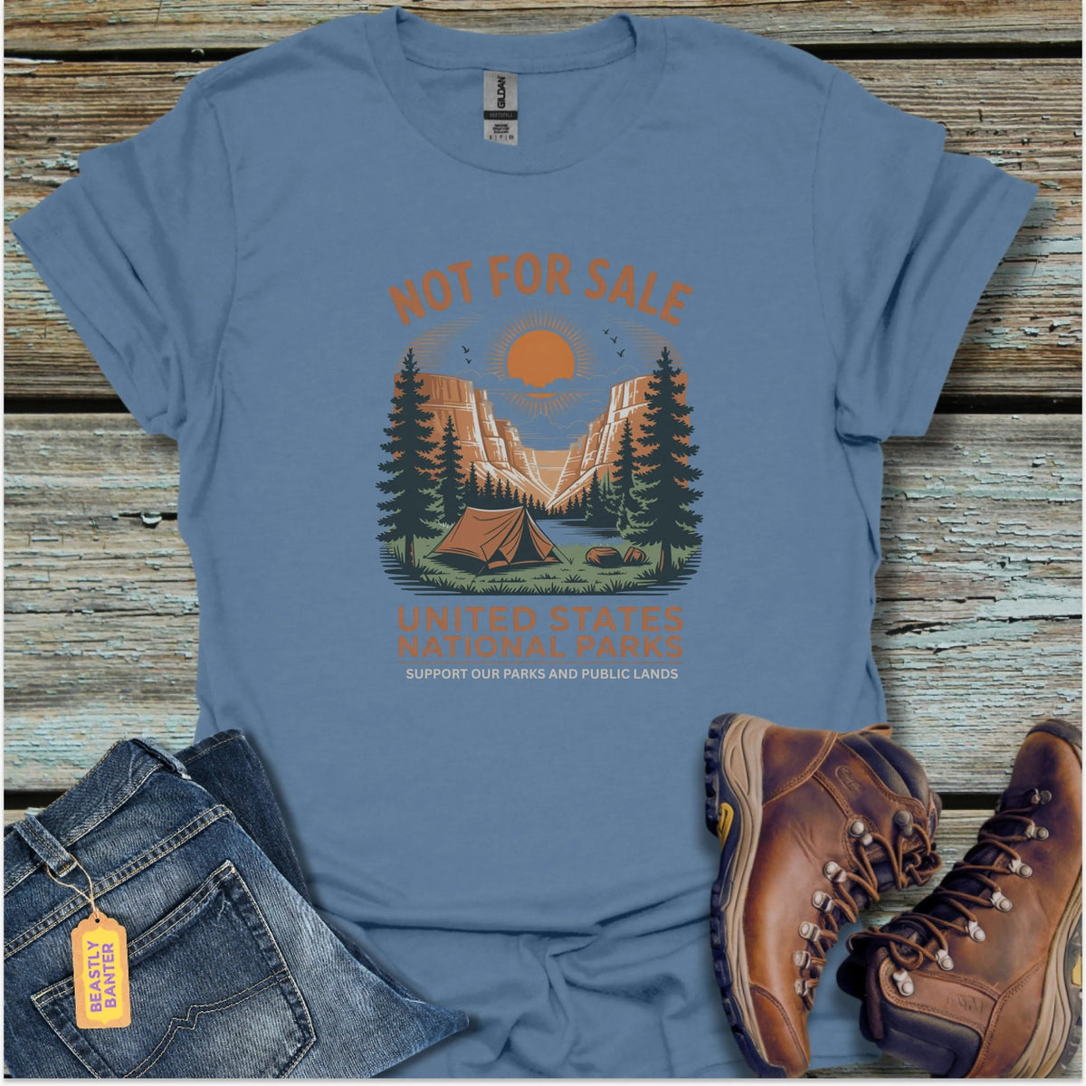 Our Parks Not For Sale T-Shirt - Beastly Banter