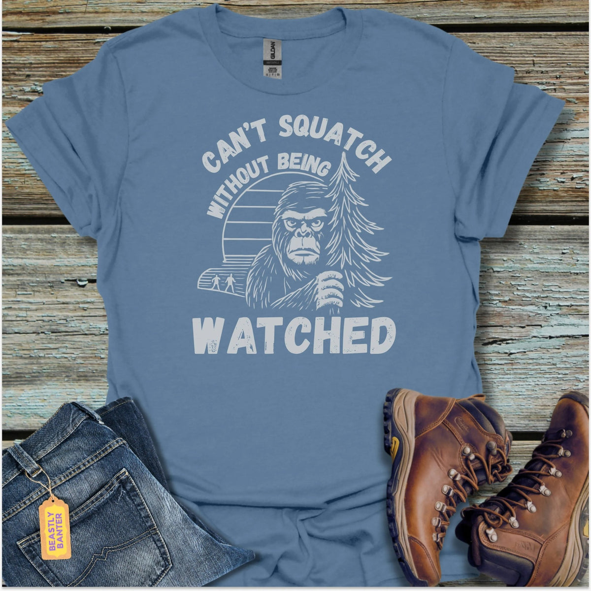 Can’t Squatch Bigfoot T-Shirt - Beastly Banter