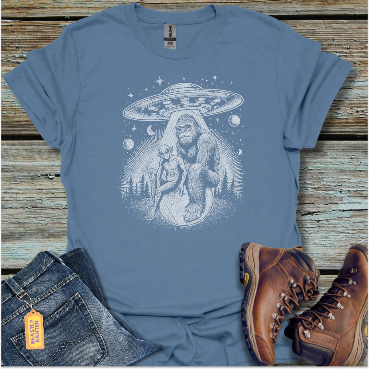 Bigfoot BFF T-Shirt - Beastly Banter