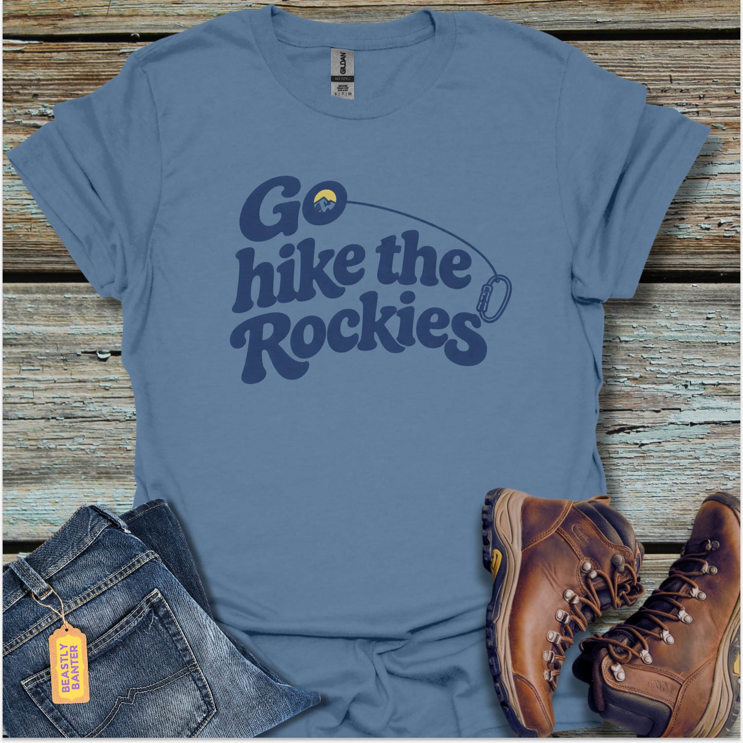 Hike the Rockies T-Shirt - Beastly Banter