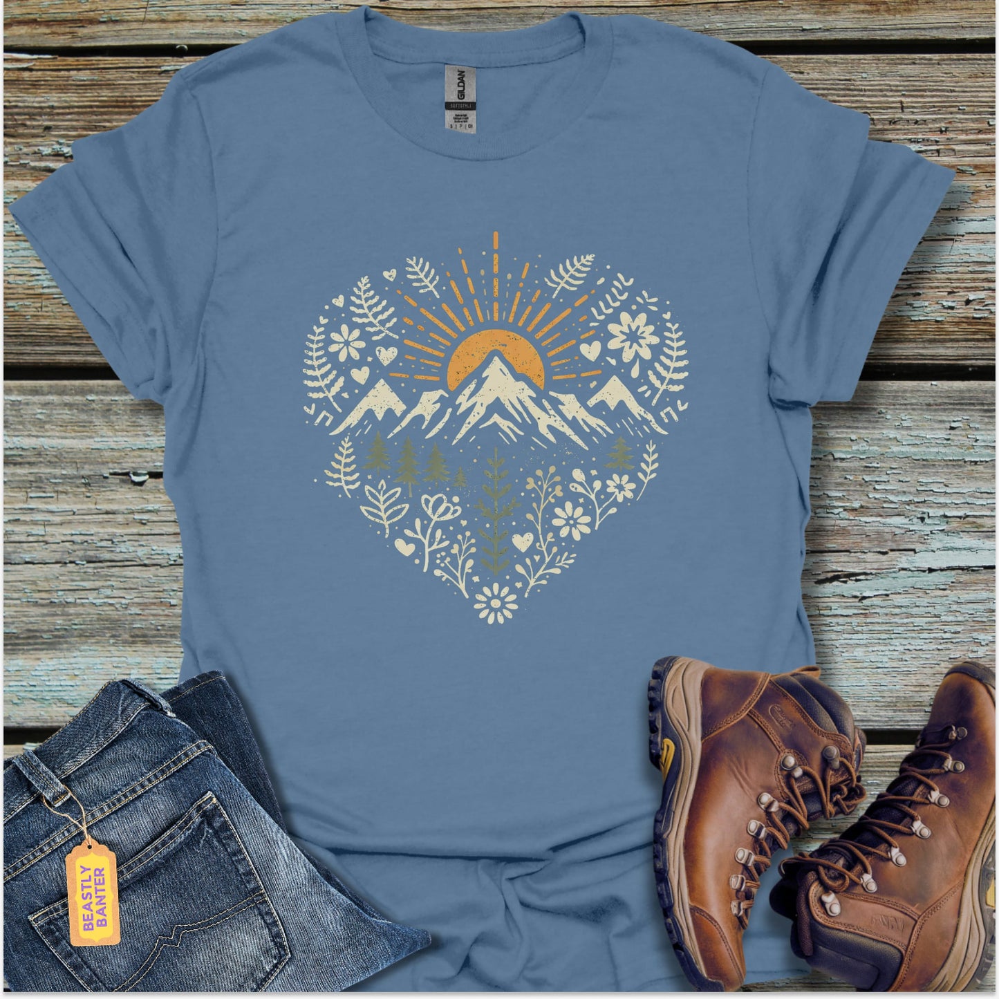 Heart of the Country T-Shirt - Beastly Banter