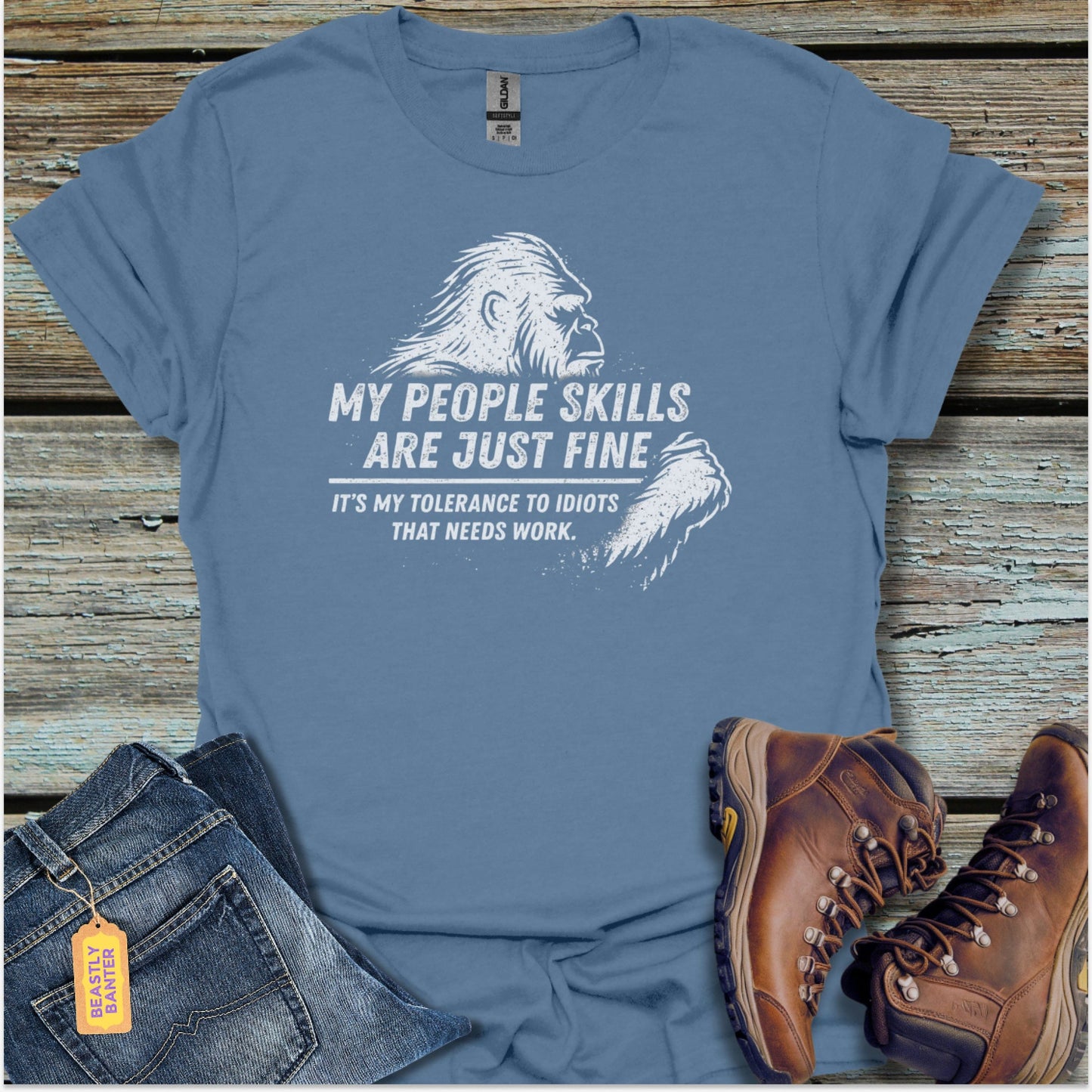 Bigfoot People Skills T-Shirt