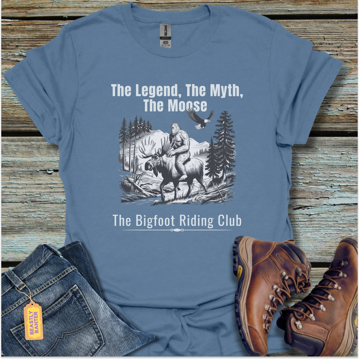 Bigfoot Riding Club T-Shirt - Beastly Banter
