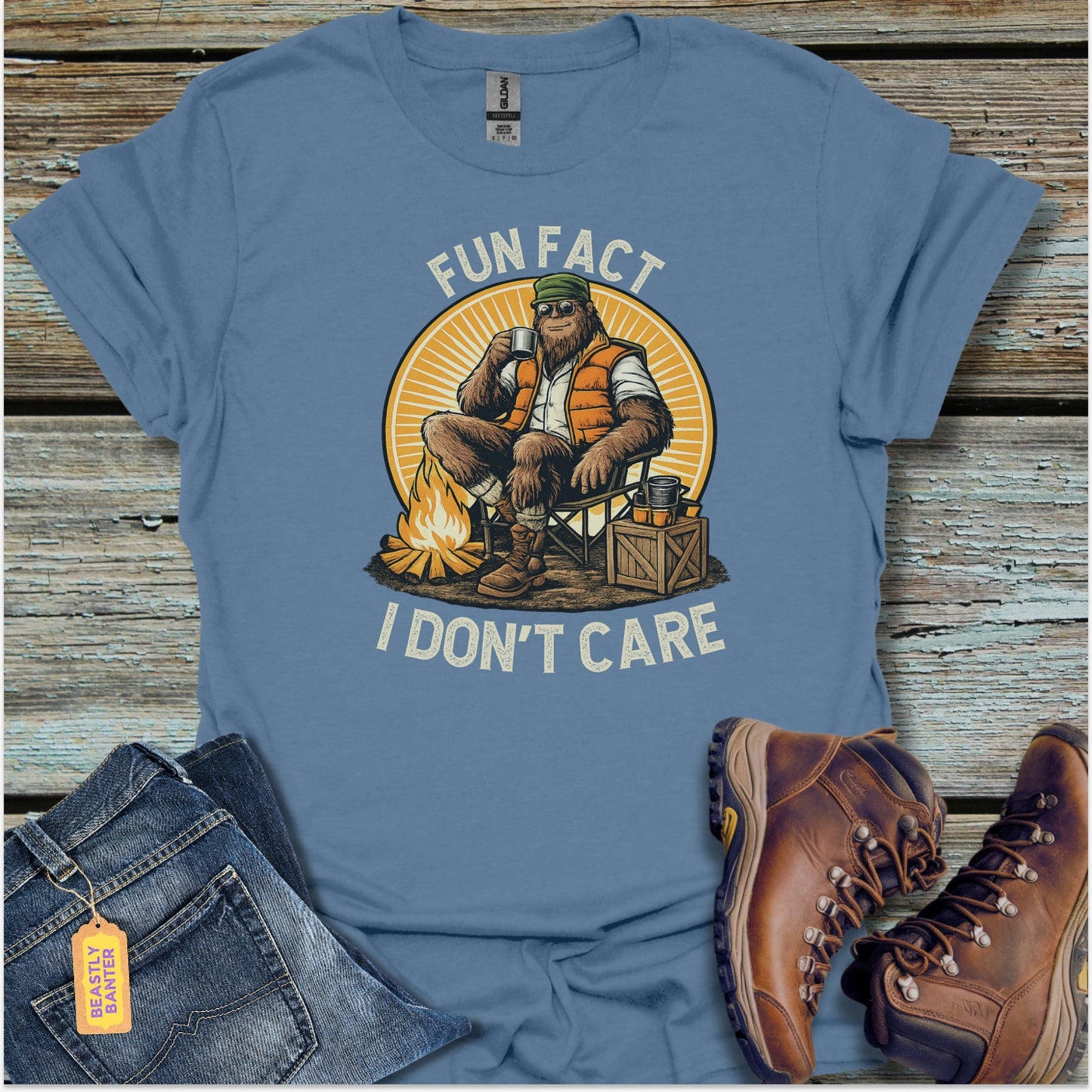 Fun Fact Bigfoot T-Shirt - Beastly Banter