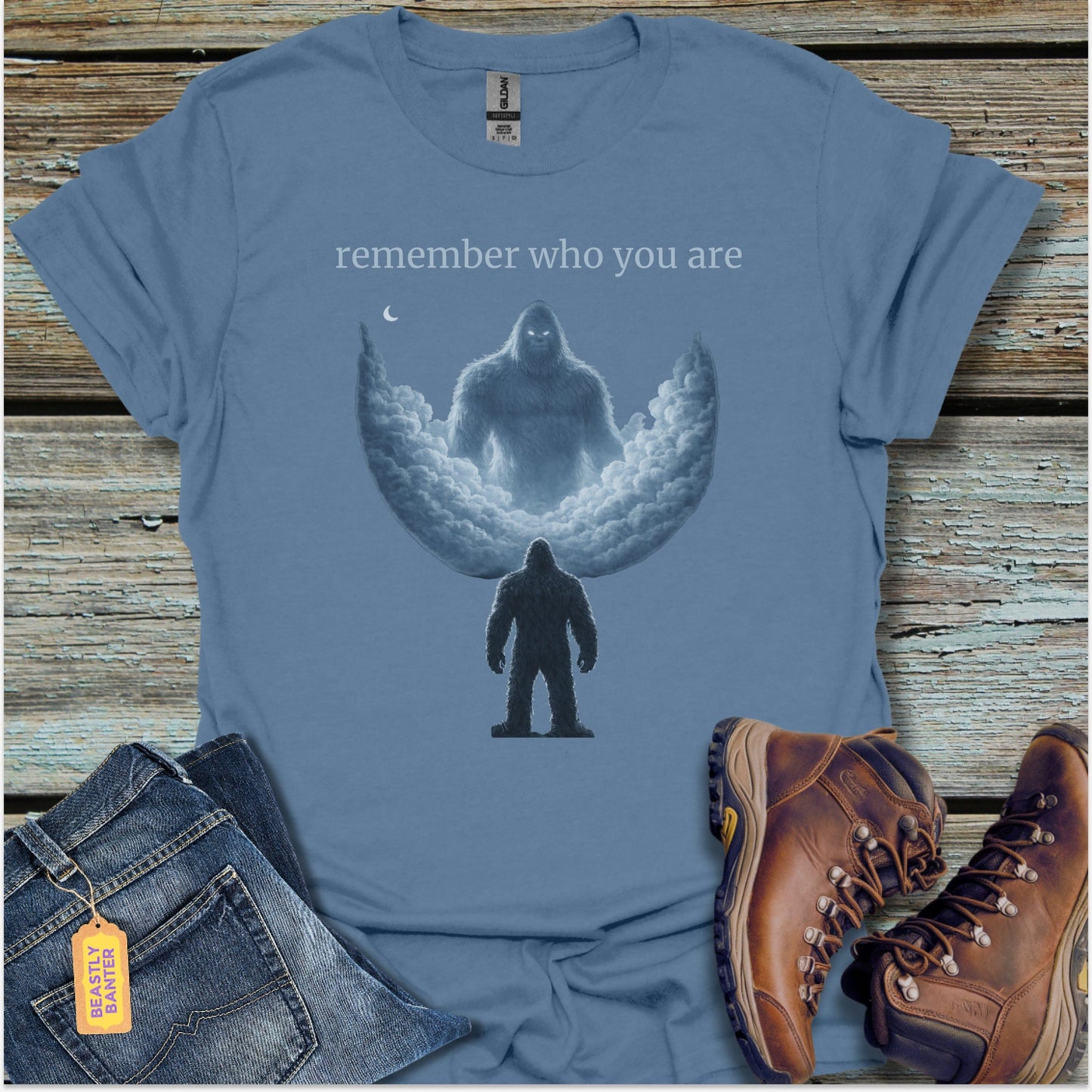 Bigfoot Remember T-Shirt - Beastly Banter