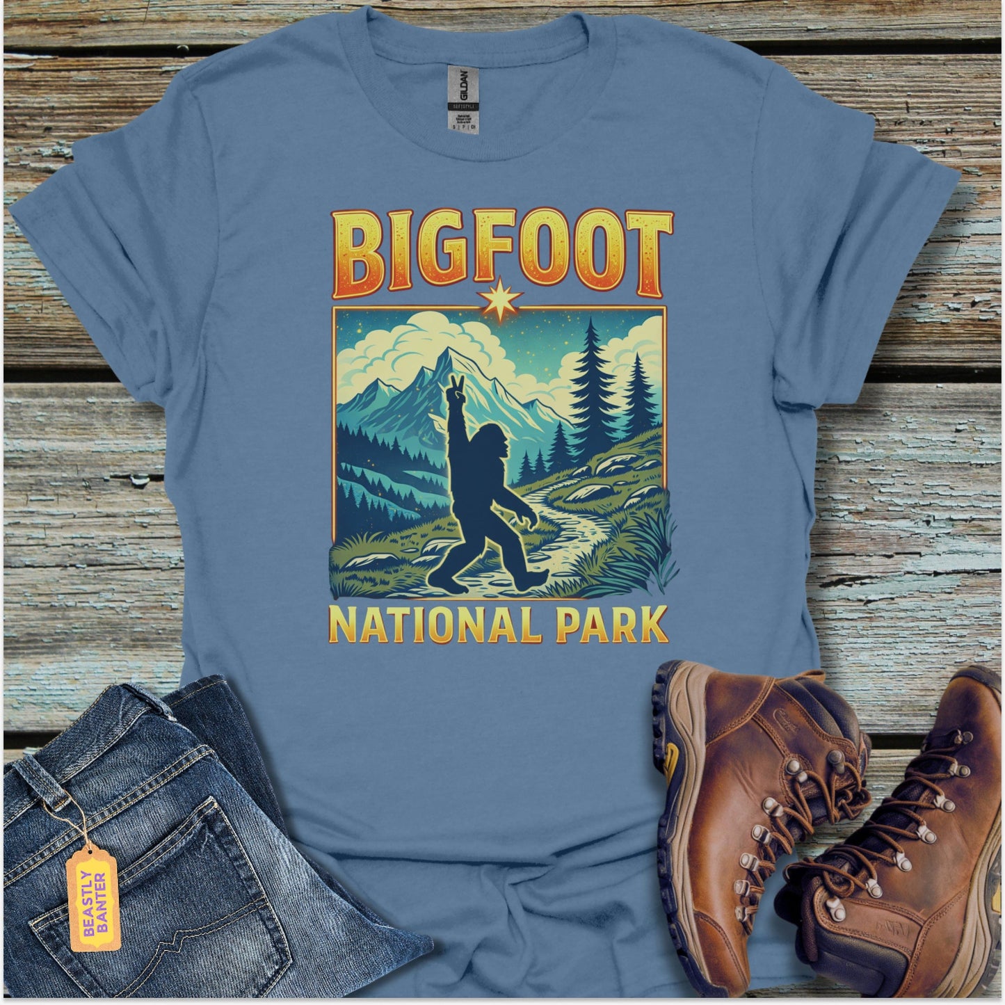Bigfoot National Park T-Shirt - Beastly Banter