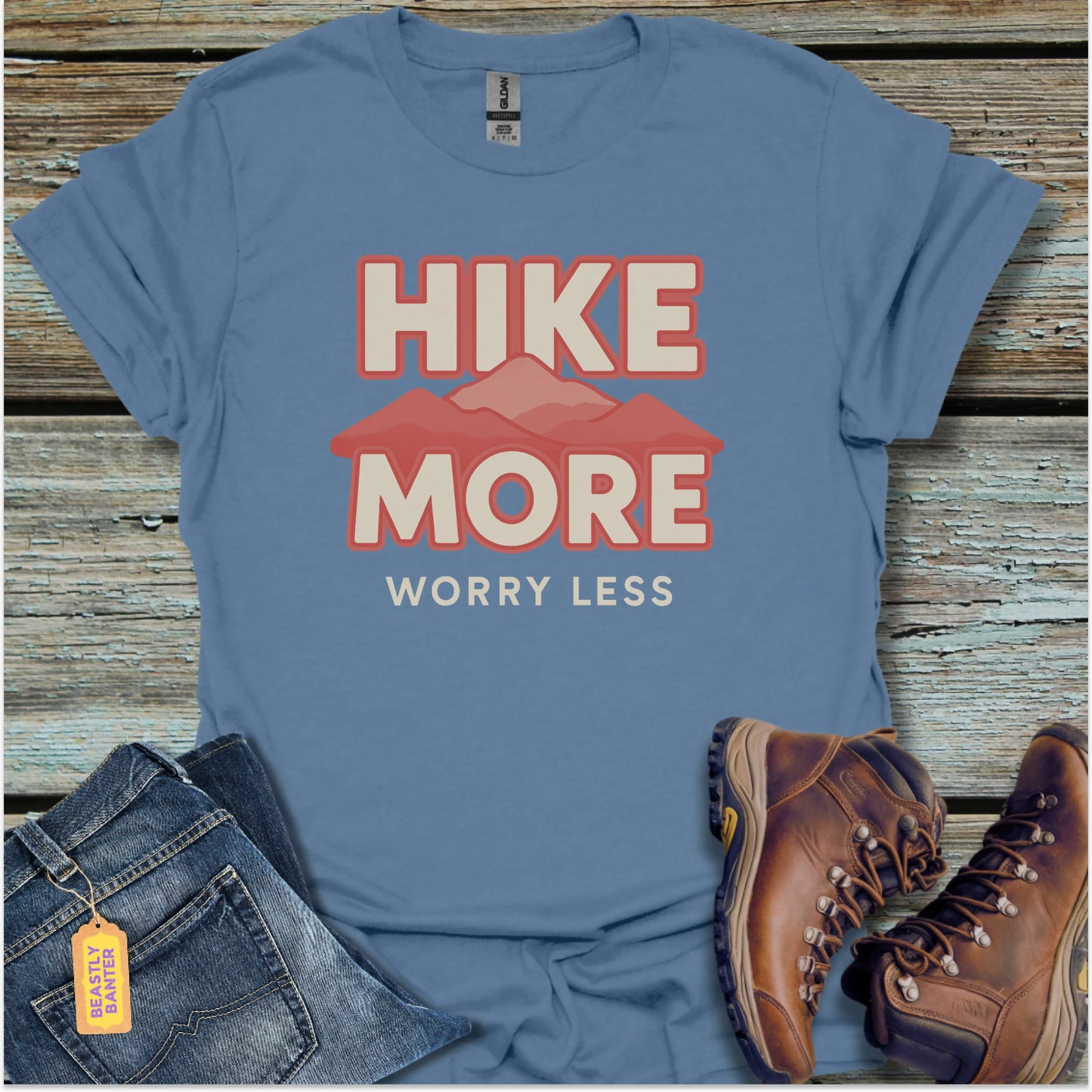 Hike More, Worry Less T-Shirt