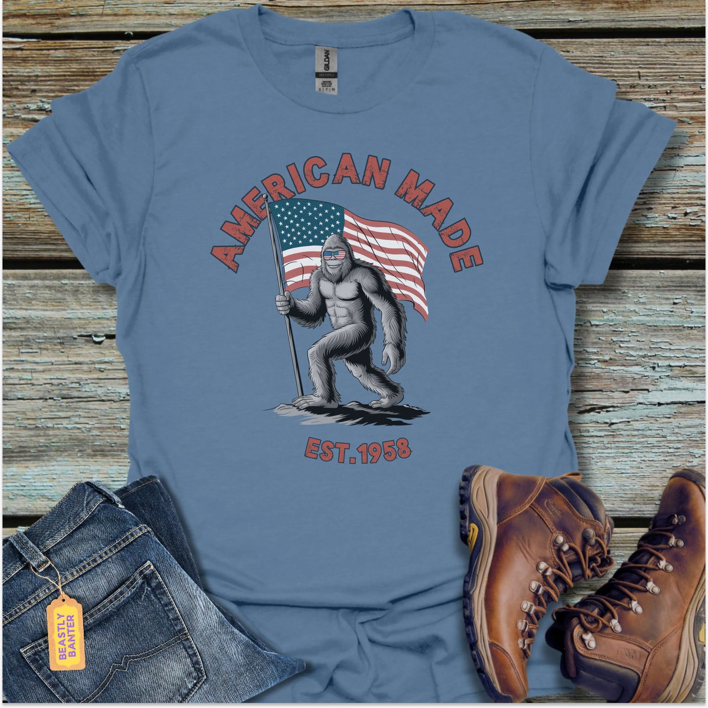American Made Bigfoot T-Shirt