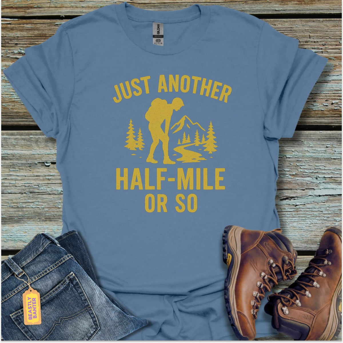 Just Another Half - Mile T-Shirt - Beastly Banter