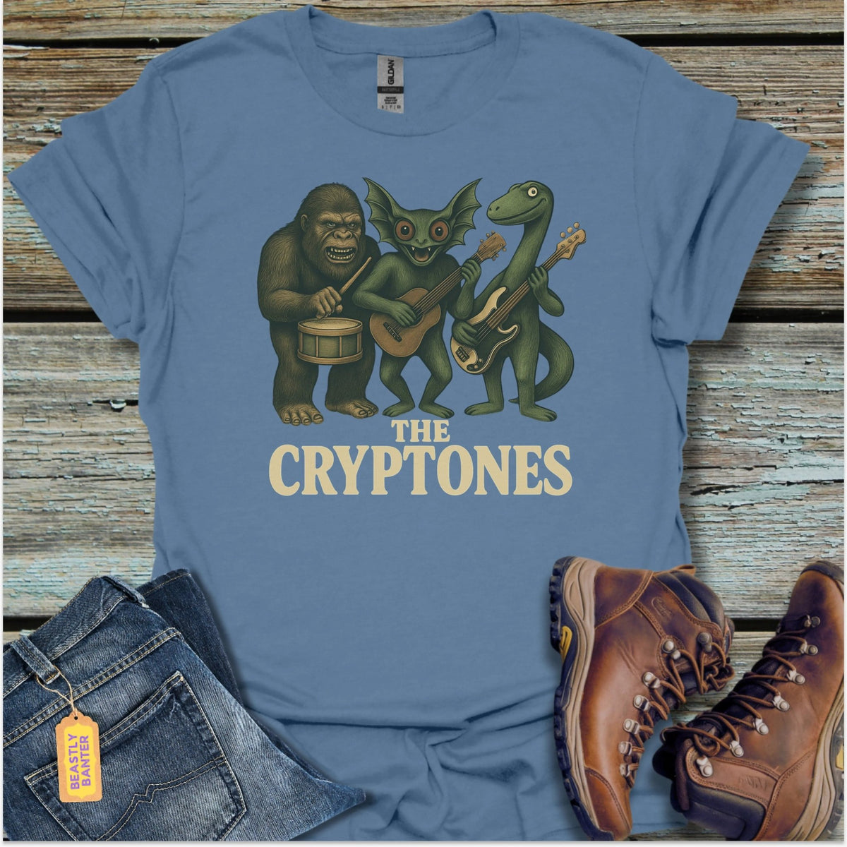 The Cryptones Bigfoot T-Shirt - Beastly Banter