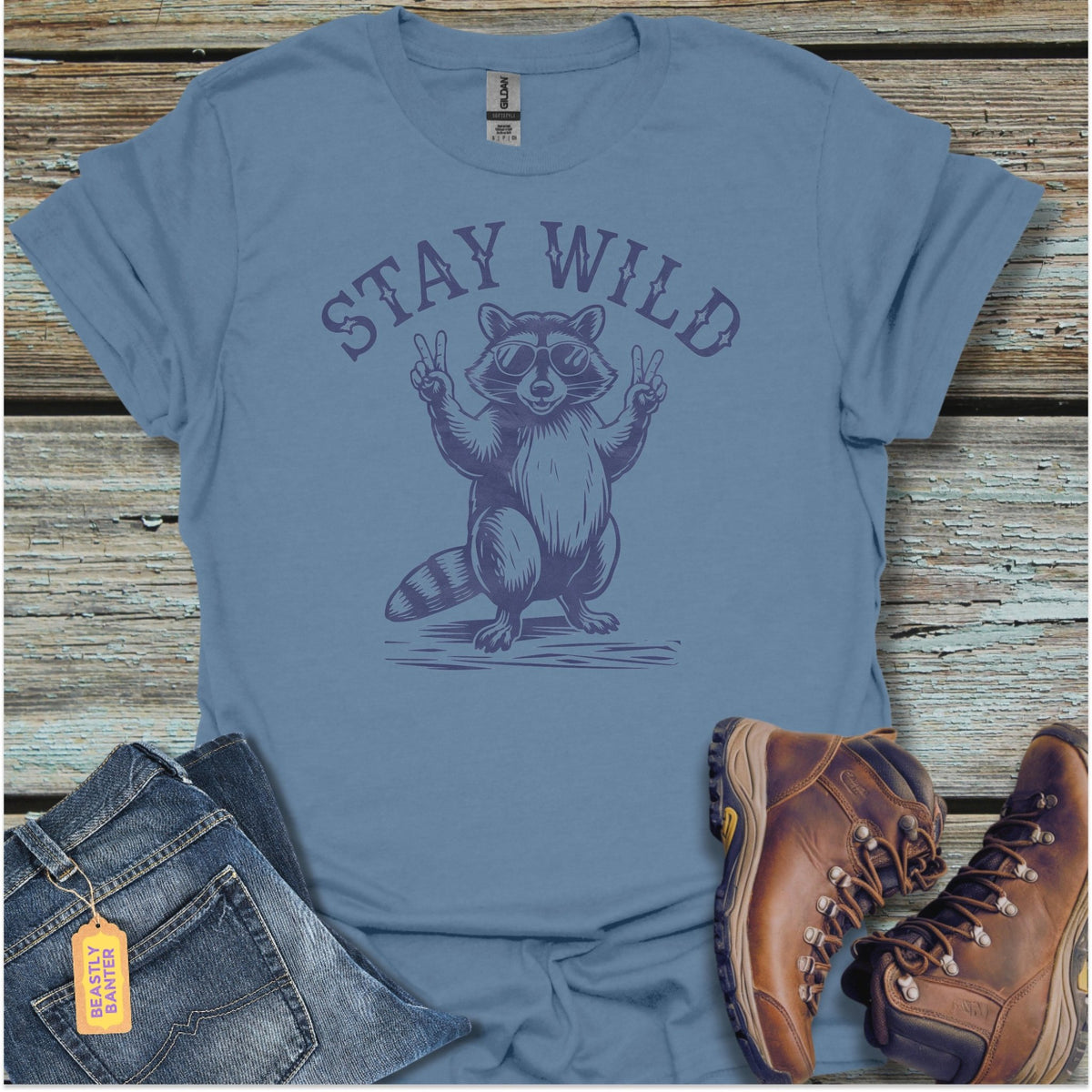 Stay Wild T-Shirt - Beastly Banter