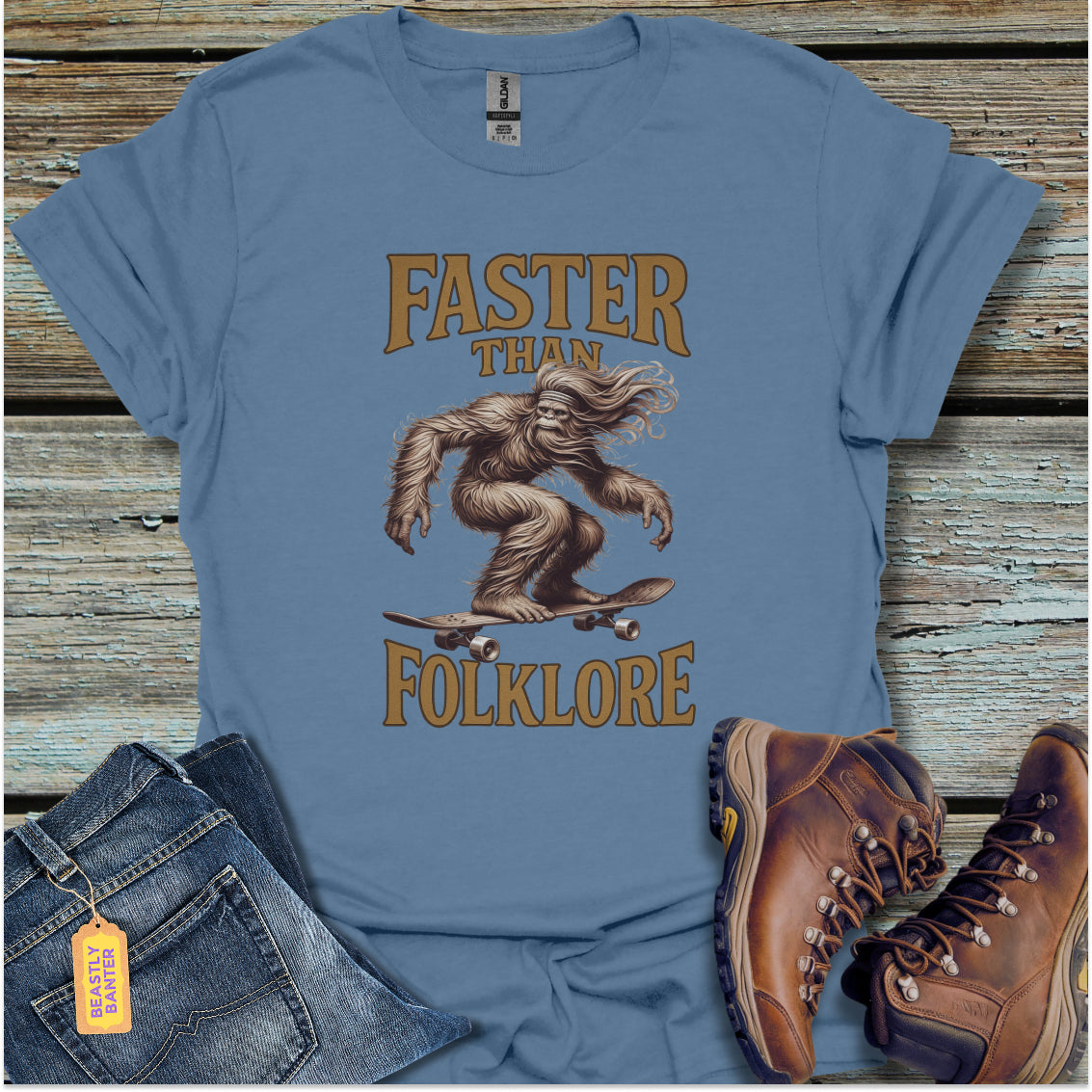 Bigfoot Faster Than Folklore