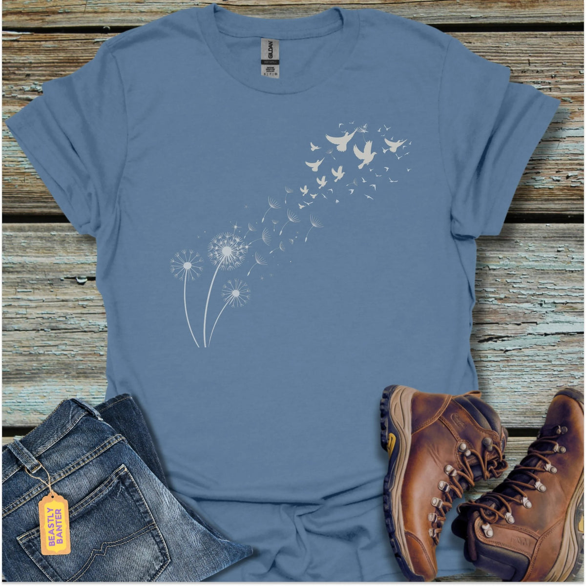 Dandelion Flight T-Shirt - Beastly Banter