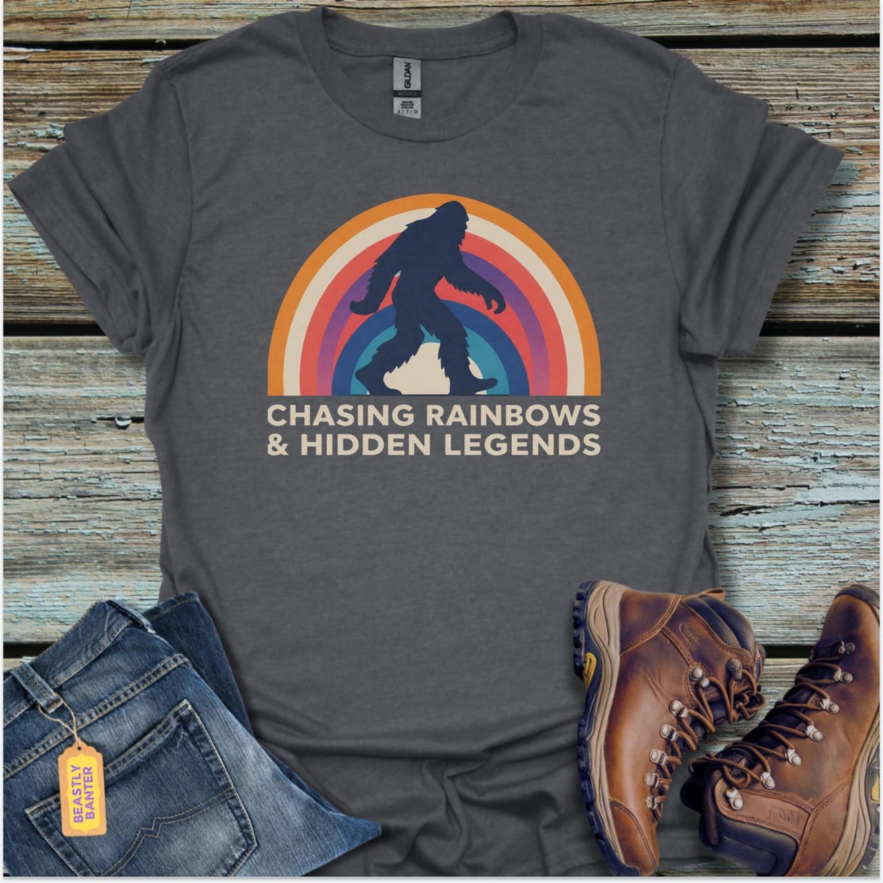 Rainbows and Legends T-Shirt - Beastly Banter
