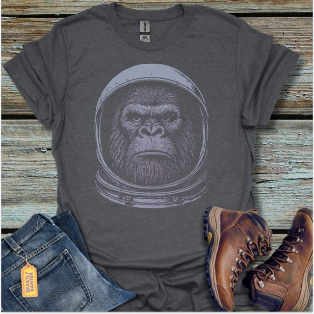 Bigfoot in Space T-Shirt - Beastly Banter