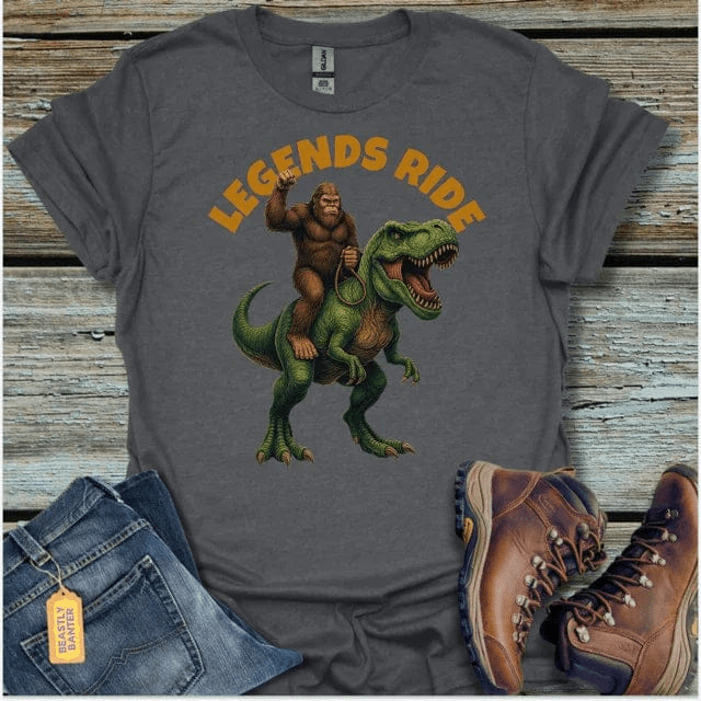 Legends Ride Bigfoot T-Shirt - Beastly Banter