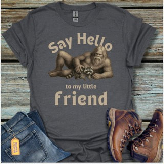 Say Hello Bigfoot T-Shirt