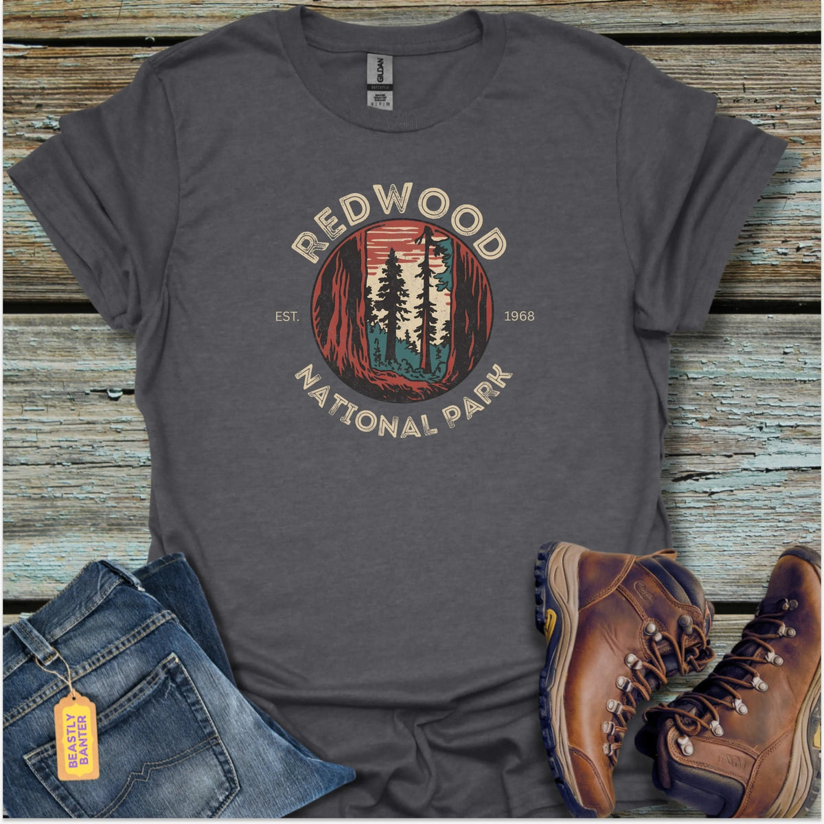 Redwood National Park T-Shirt - Beastly Banter
