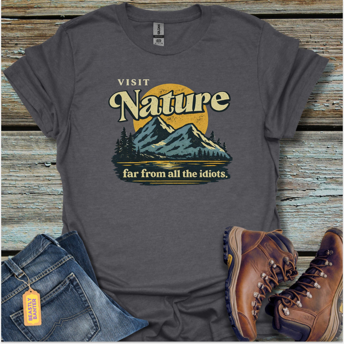 Visit Nature T-Shirt - Beastly Banter