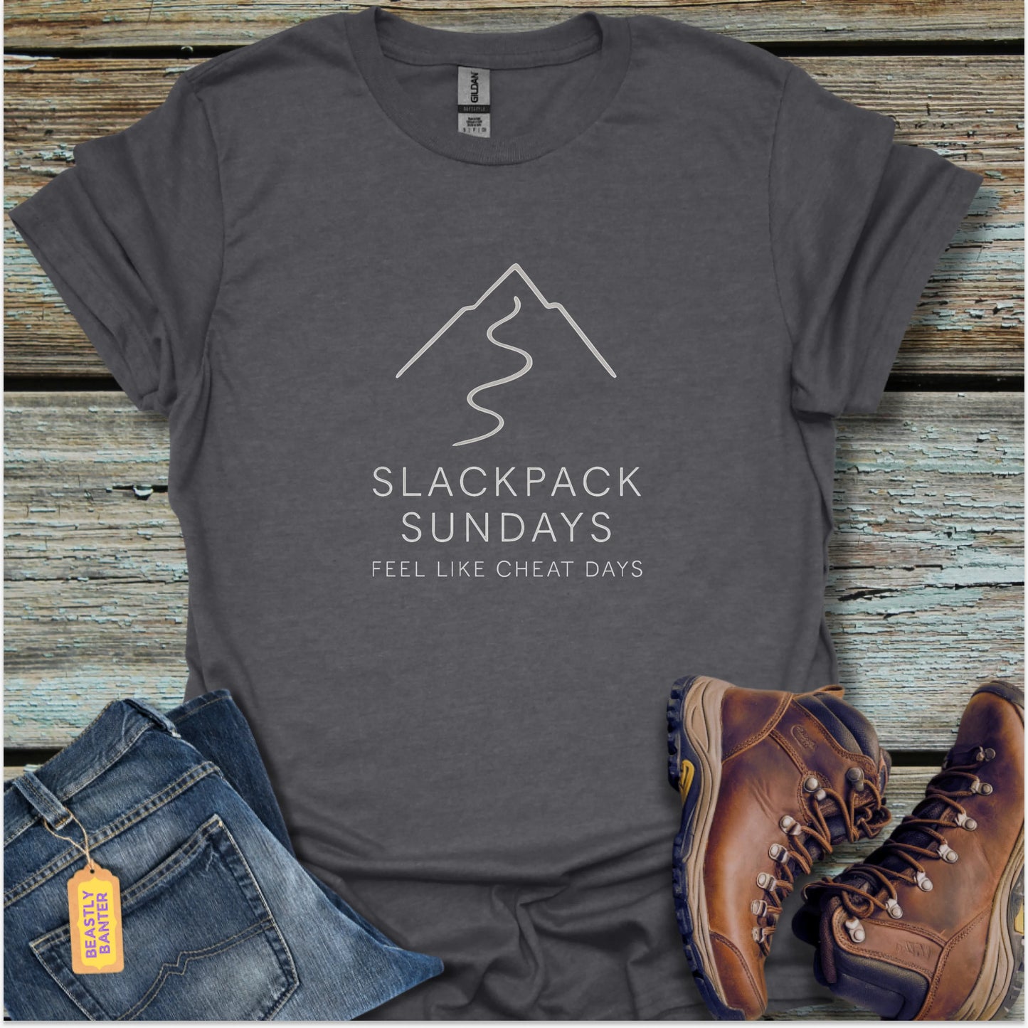 Slackpack Sundays Hiking T-Shirt