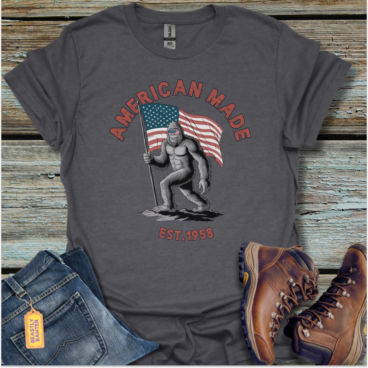American Made Bigfoot T-Shirt