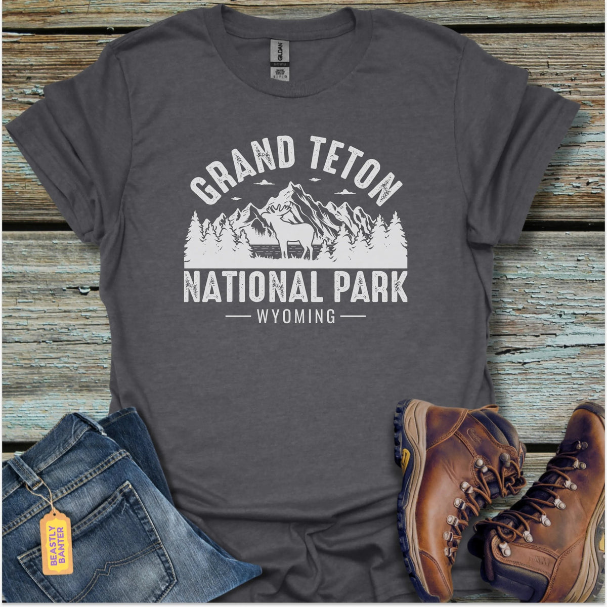 Grand Teton National Park T-Shirt - Beastly Banter