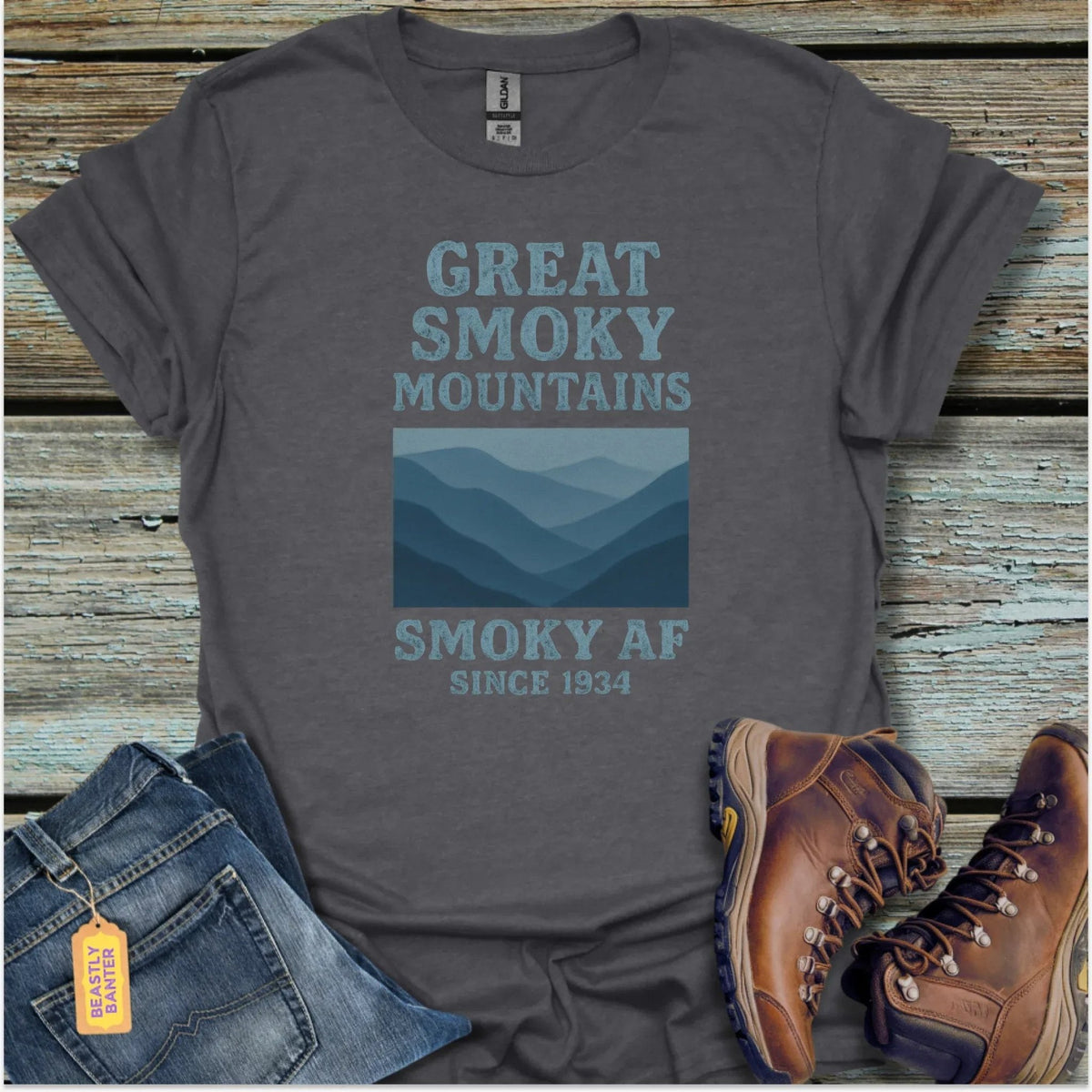 Smoky AF T-Shirt - Beastly Banter