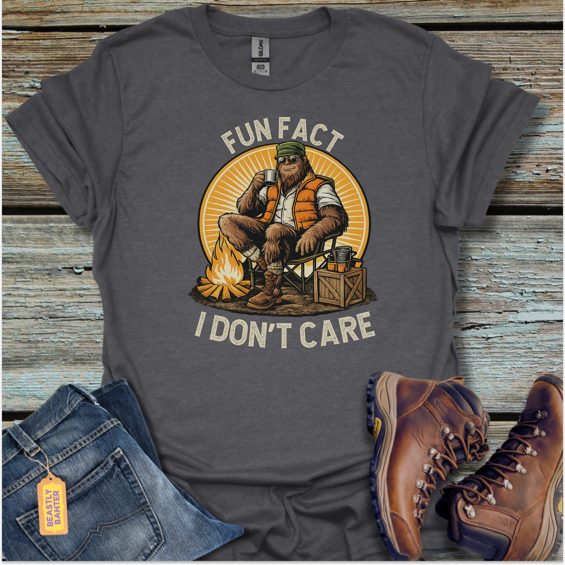 Fun Fact Bigfoot T-Shirt - Beastly Banter