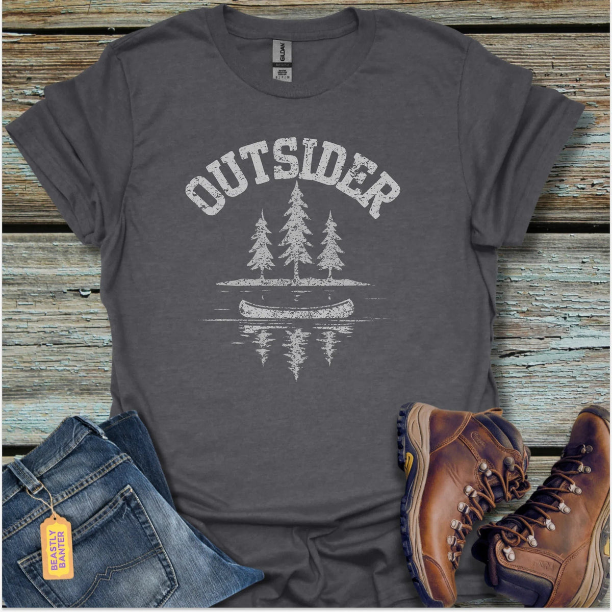 Be An Outsider T-Shirt - Beastly Banter