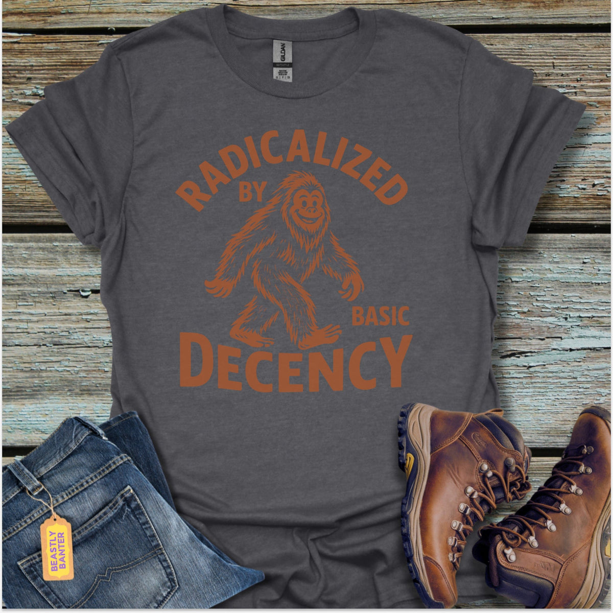 Bigfoot Radicalized T-Shirt - Beastly Banter