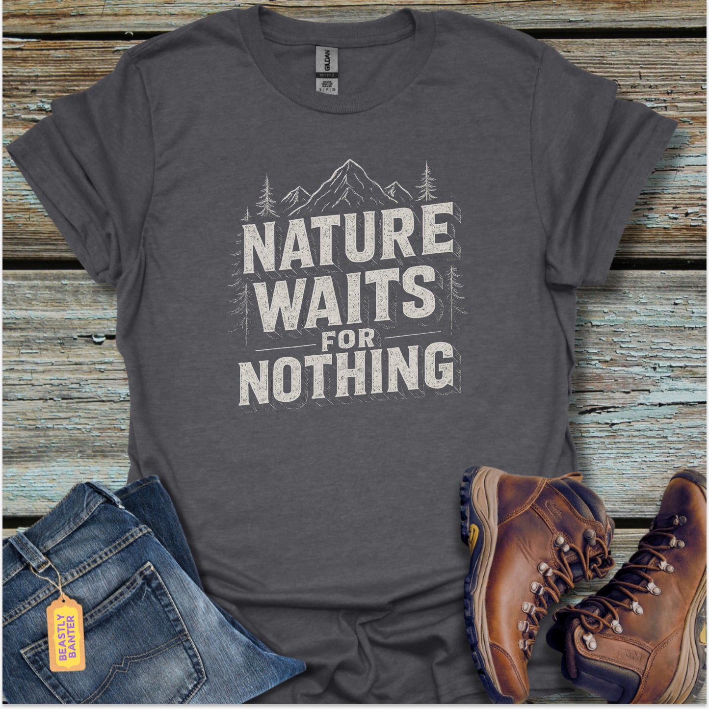 Nature Waits For Nothing T-Shirt